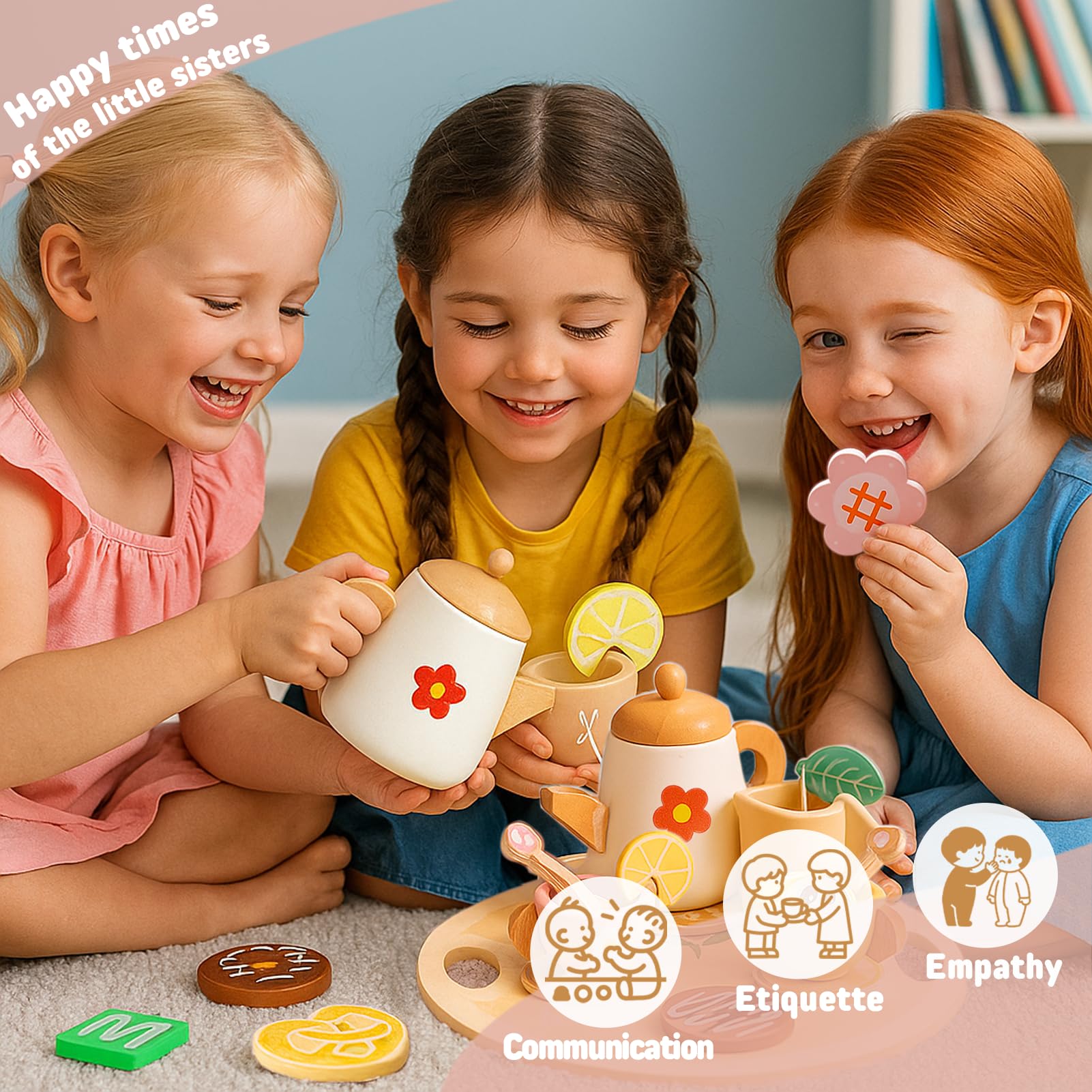 JOOMLAFLY milk jug helps kids practice pouring and sharing.