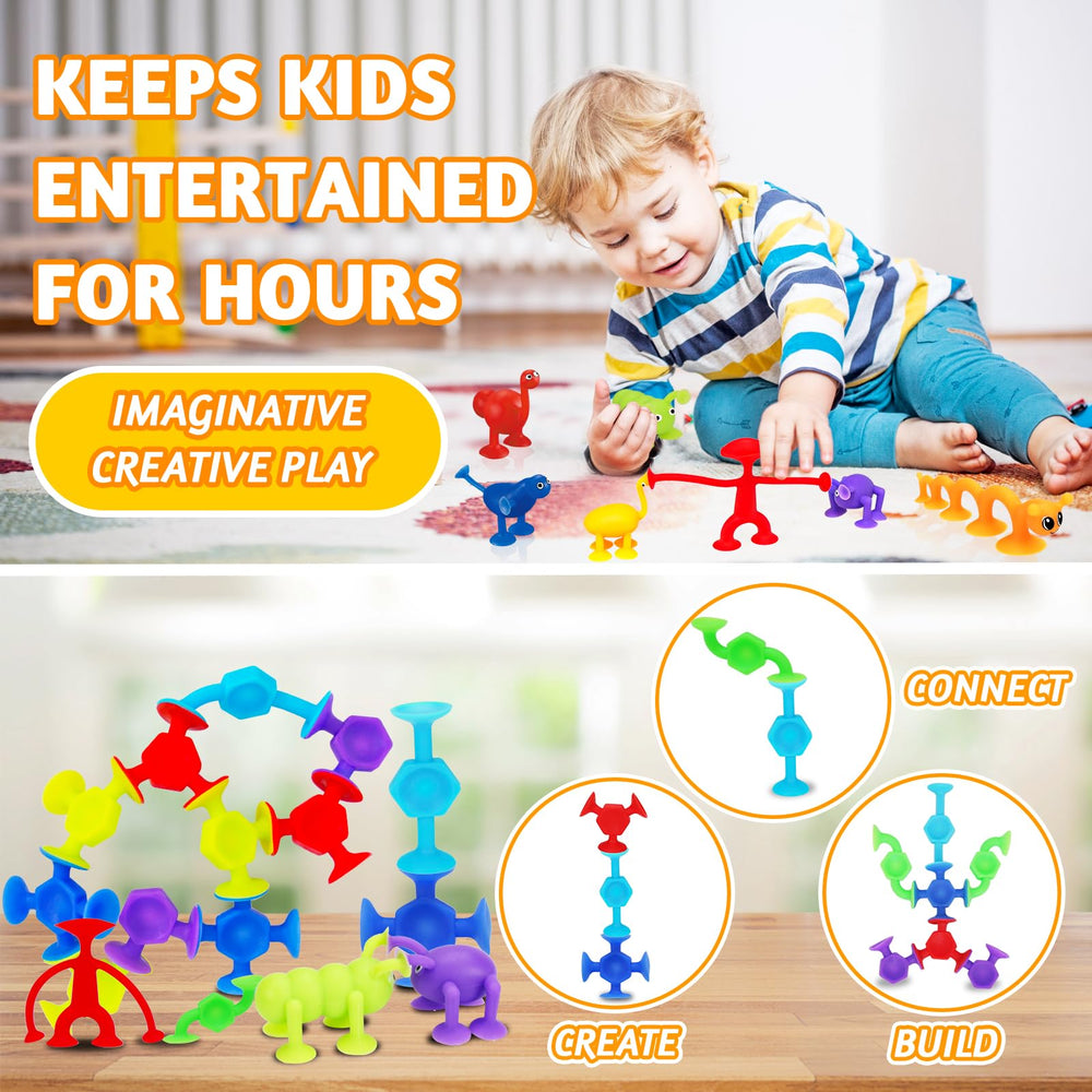 Joosharkidz travel-friendly bath toys for car and plane adventures