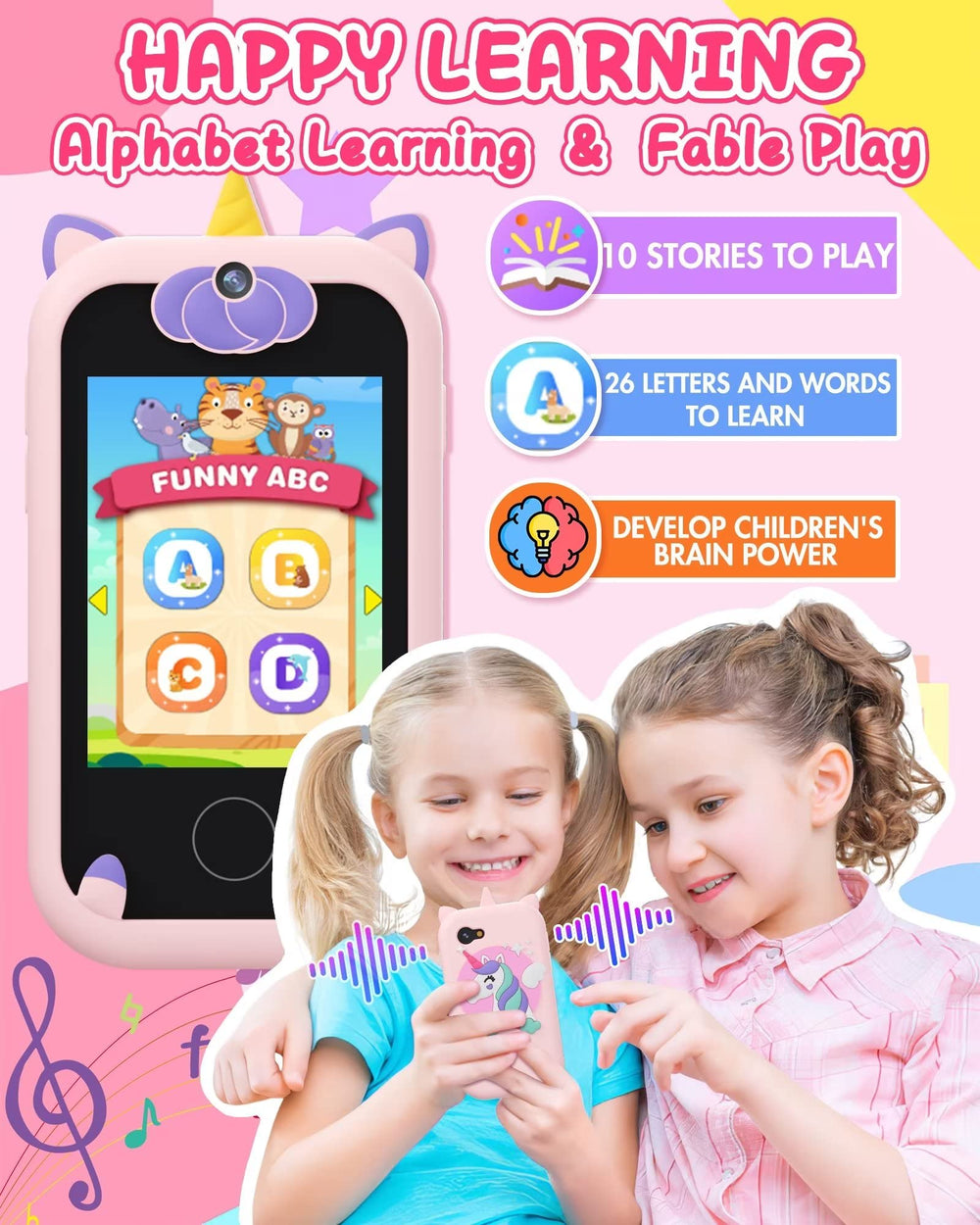 Joozfee Kids Smart Phone selfie mode inspires playful portrait keepsakes