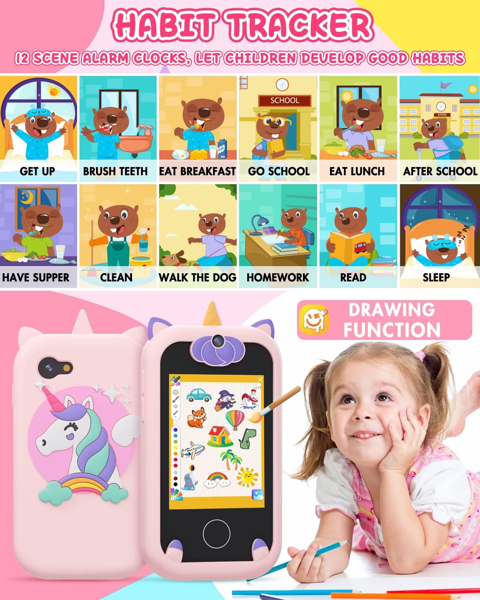 Joozfee Kids Smart Phone video recorder captures family moments