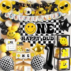 JOPHMO One Happy Dude banner adds playful focal point to birthday decor