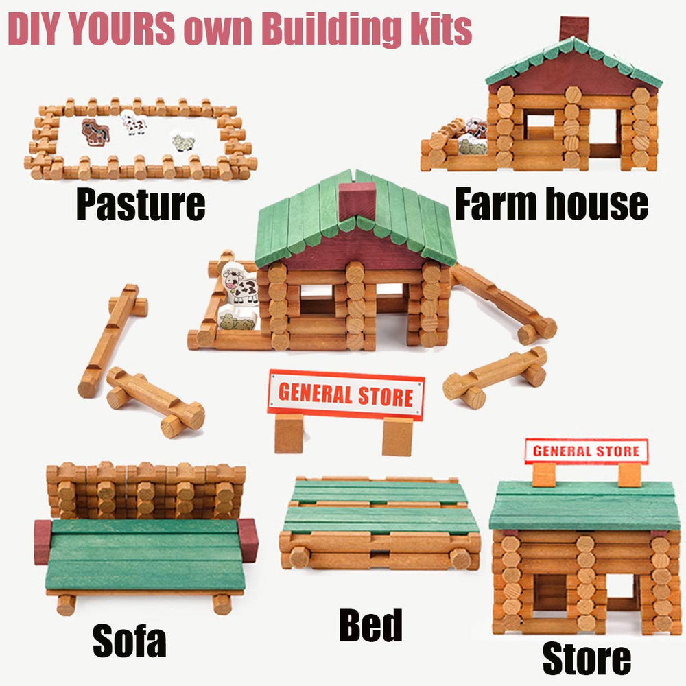 Joqutoys durable stain finish helps preserve wood for long-lasting play.