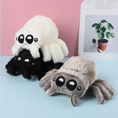 Jorkei Spider Plush Toy suitable for children over 3, great dress-up option.