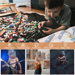 Jorumo 838-piece building kit with authentic design for fans