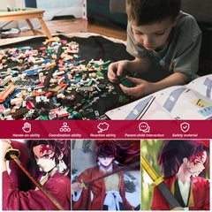 Full-color instruction manual for the Jorumo Yoriichi building set
