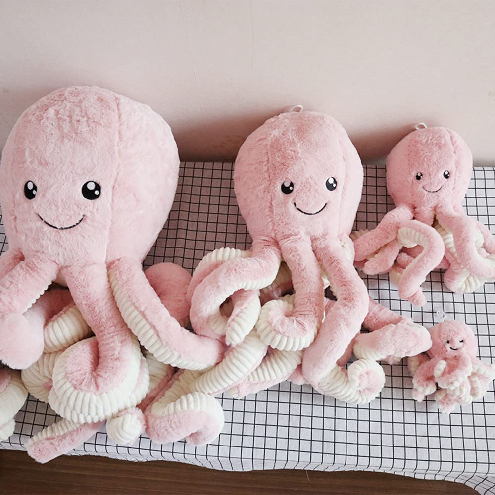 JOSON cozy octopus plush ready for bedtime, storytime, or decoration.