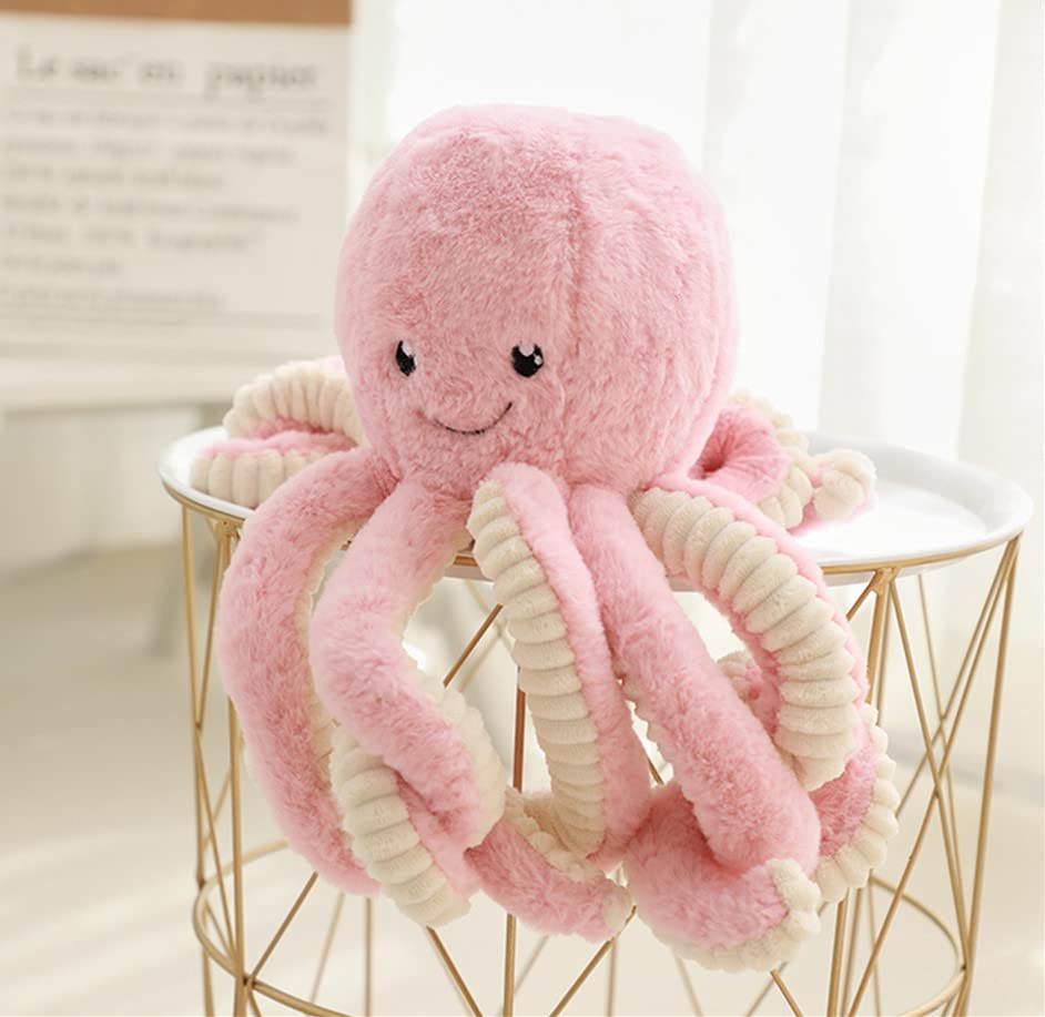 JOSON soft plush octopus body highlighting huggable, durable material.
