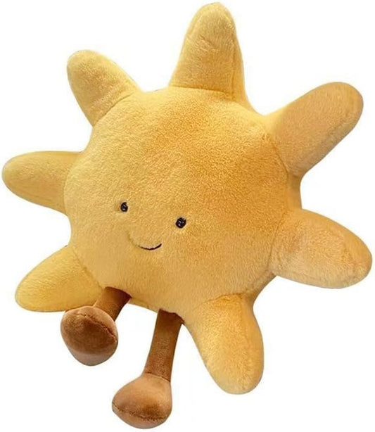 JOSON sun-shaped plush toy pillow for cozy playtime and decorative ambience