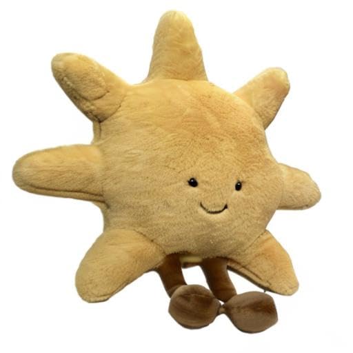 JOSON versatile sun plush for decorating, hugging, and casual lounging