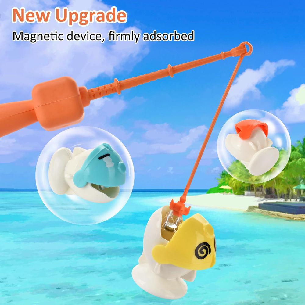 Jovarous fishing game with a spinning fishpond offering playful timing challenges.