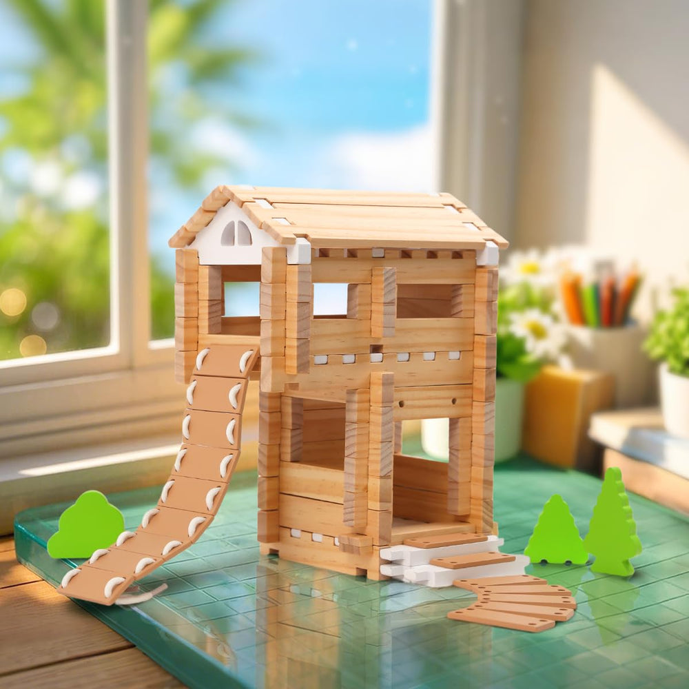 Jovi-mindly instruction manual guides quick, fun building challenges.