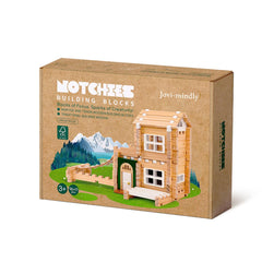 Jovi-mindly Notchies blocks designed for kids ages 4-8, safe fun.