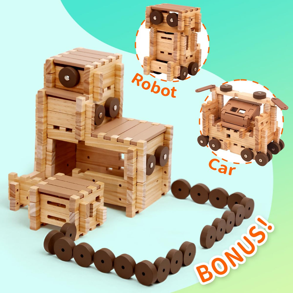 Jovi-mindly Space Blocks rocket ship design fuels imaginative space adventures