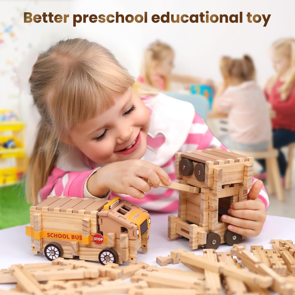 Jovi-mindly Space Blocks smooth finish emphasizes safe tactile play