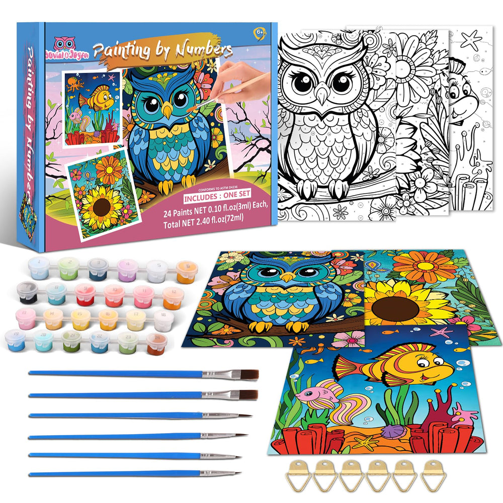 Jovial & Joyful unboxing experience hints at a gift-ready surprise for young artists.