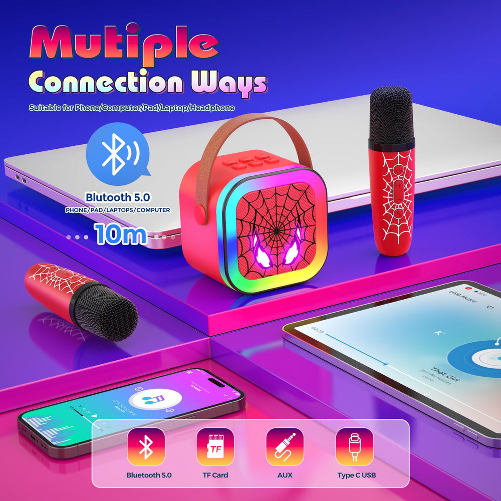 JovialToyz family karaoke night setup encourages interactive, shared fun.