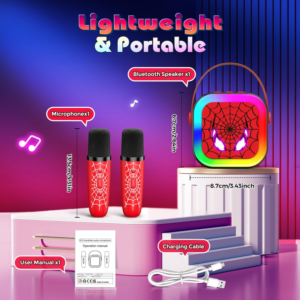 JovialToyz gift-ready karaoke machine ideal for birthdays and holidays.