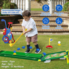 Jovizo golf balls set includes large balls for safe batting.