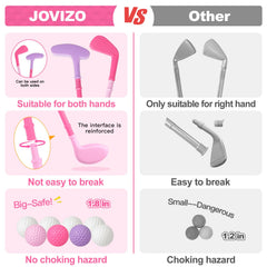 Jovizo putter designed for toddler-friendly, balanced swings.