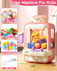 Jovow Claw Machine party mode sparks friendly family competition.