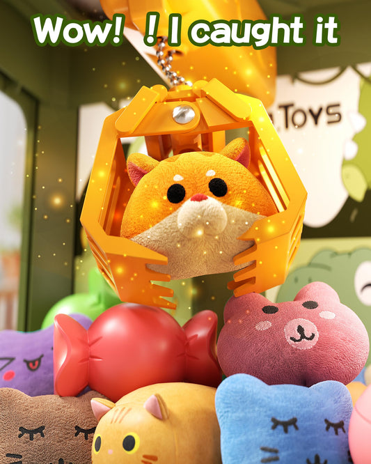 Jovow Claw Machine with plush toys promotes family-friendly play and cooperative moments.