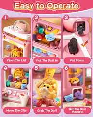 Jovow claw machine mini toys set ready for immediate play