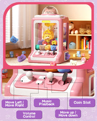 Jovow claw machine prize dispense chamber ready for rewards