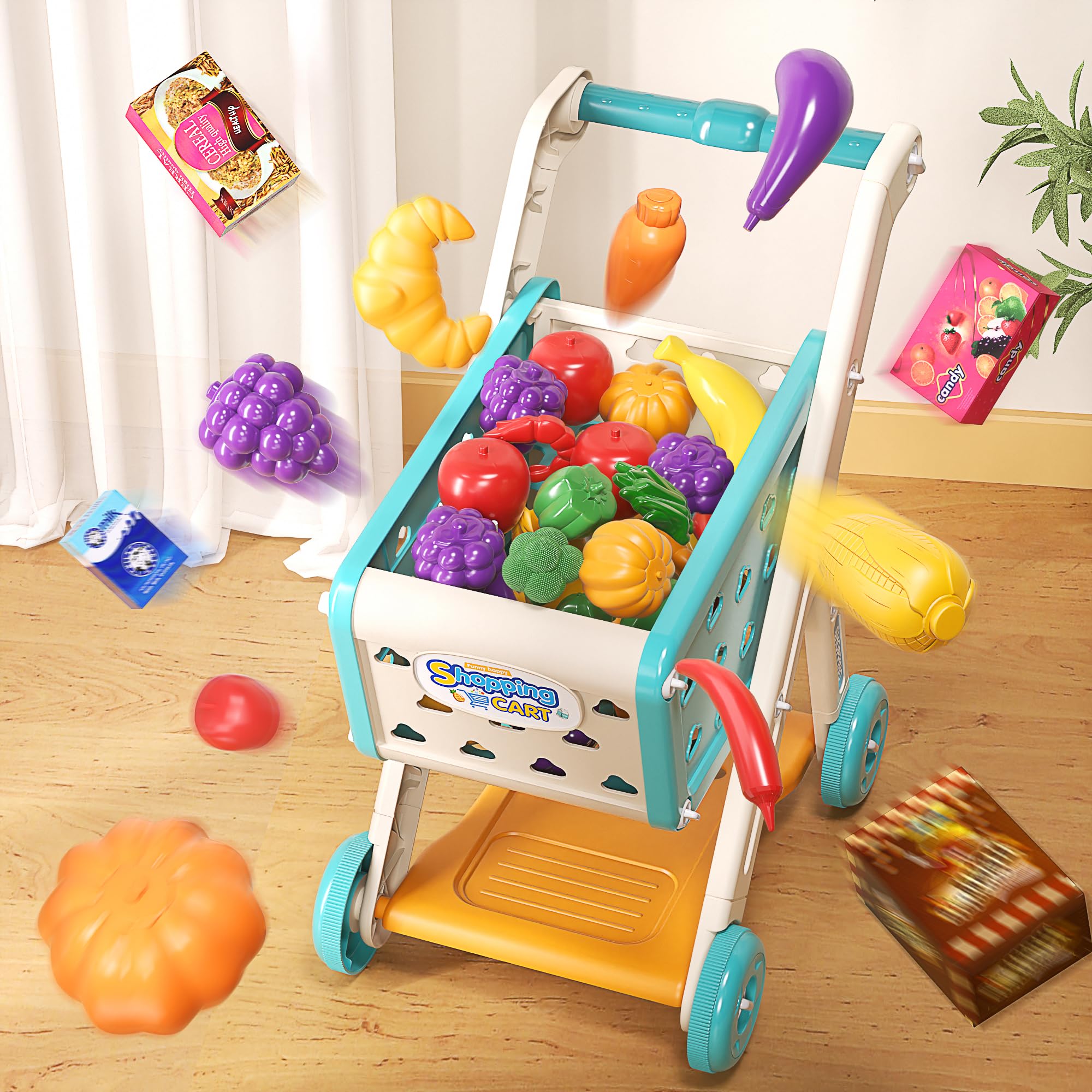 Jovow kids enjoy role play shopping with family and friends