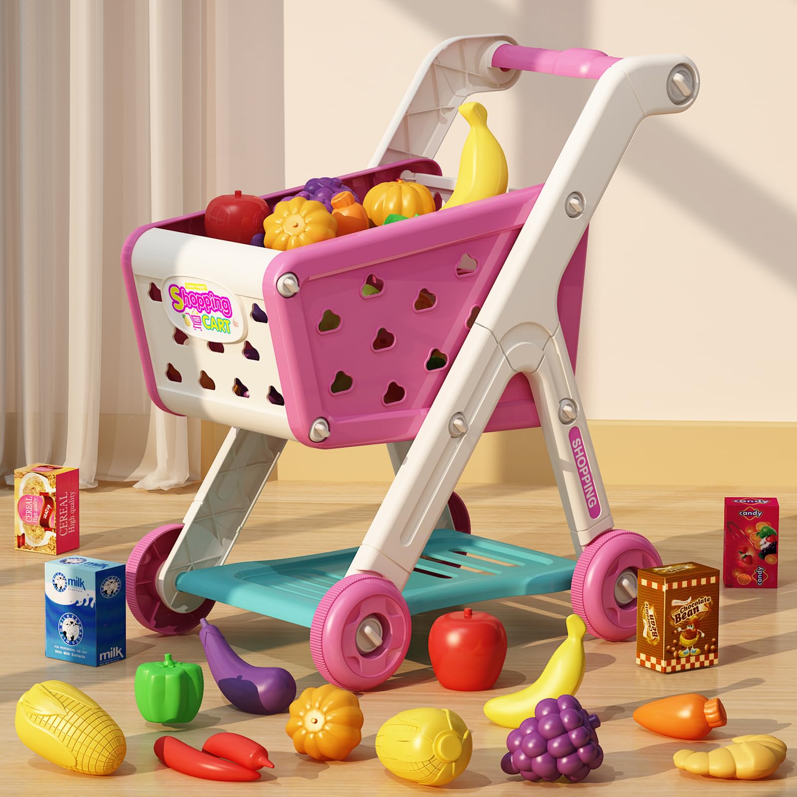 Jovow packaging shows contents and simple assembly guide for parents.