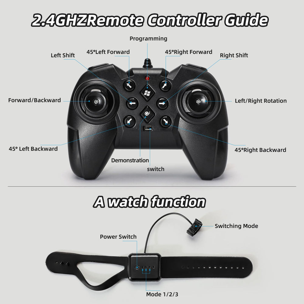 Jovow RC Stunt Car battery and remote setup for extended sessions