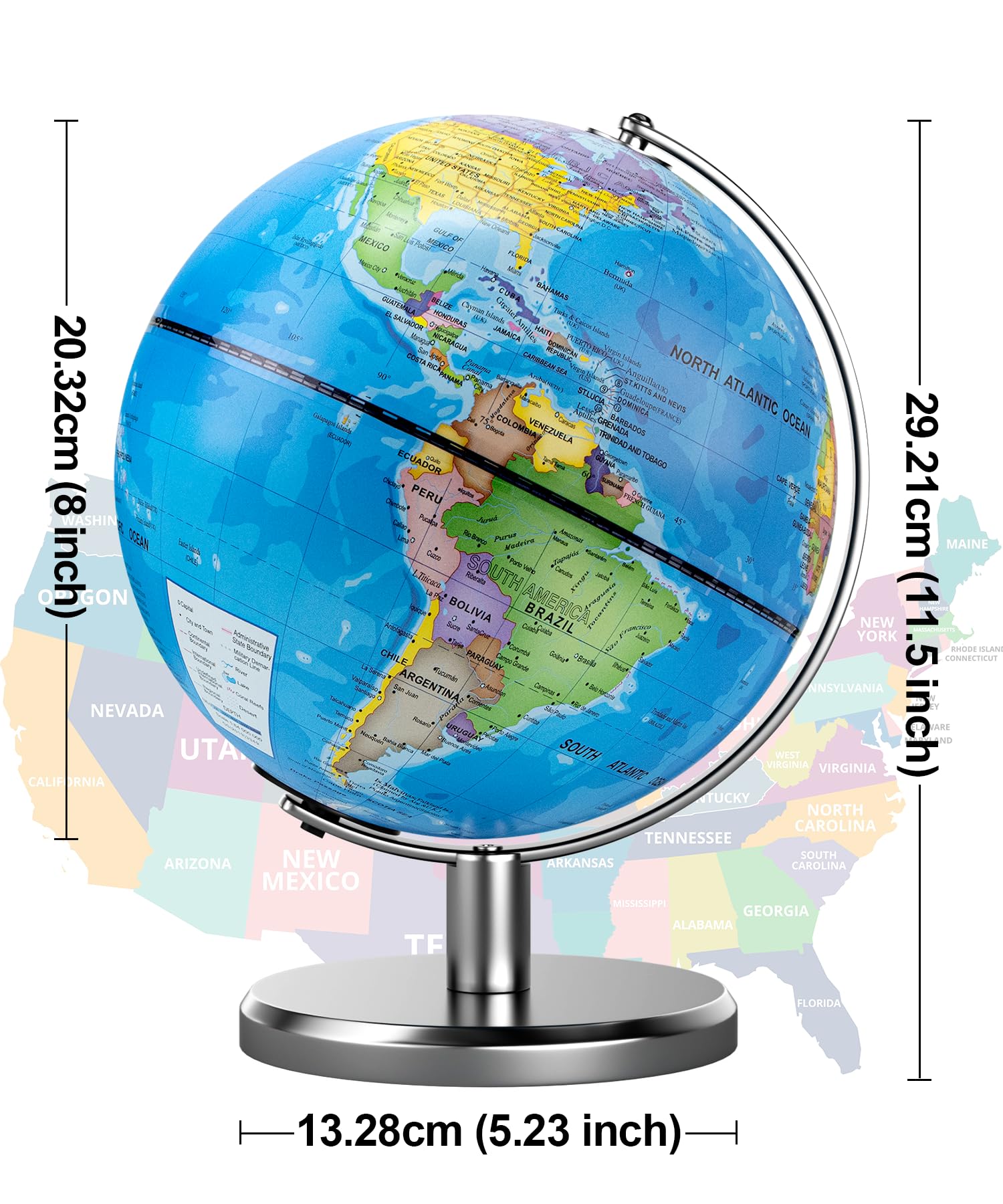 JOWHOL premium stand and weighted base reduce tipping and protect surfaces.