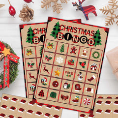 Joy Bang sturdy bingo pieces printed on durable cardboard.