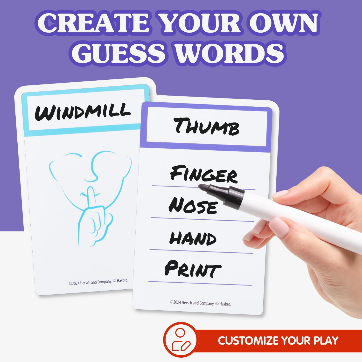 Joy For All Ageless Games Taboo Charades cardholder keeps cards organized during sessions.