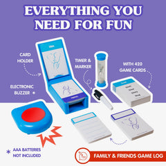 Joy For All Ageless Games Taboo Charades family gaming promotes bonding and laughter.