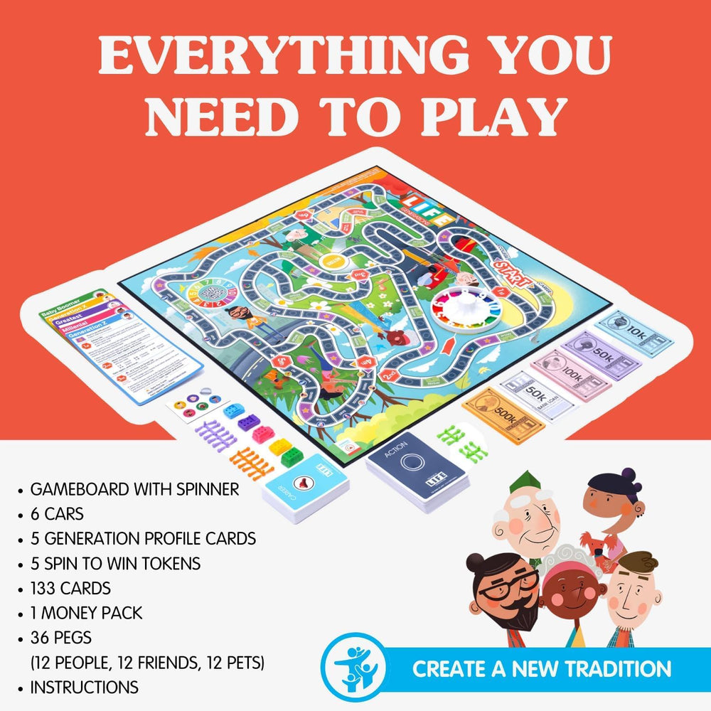 Joy for All Game of Life Generations age-friendly design prioritizes accessibility and comfortable play.