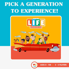 Joy for All Game of Life Generations dice designed for smooth handling by seniors.