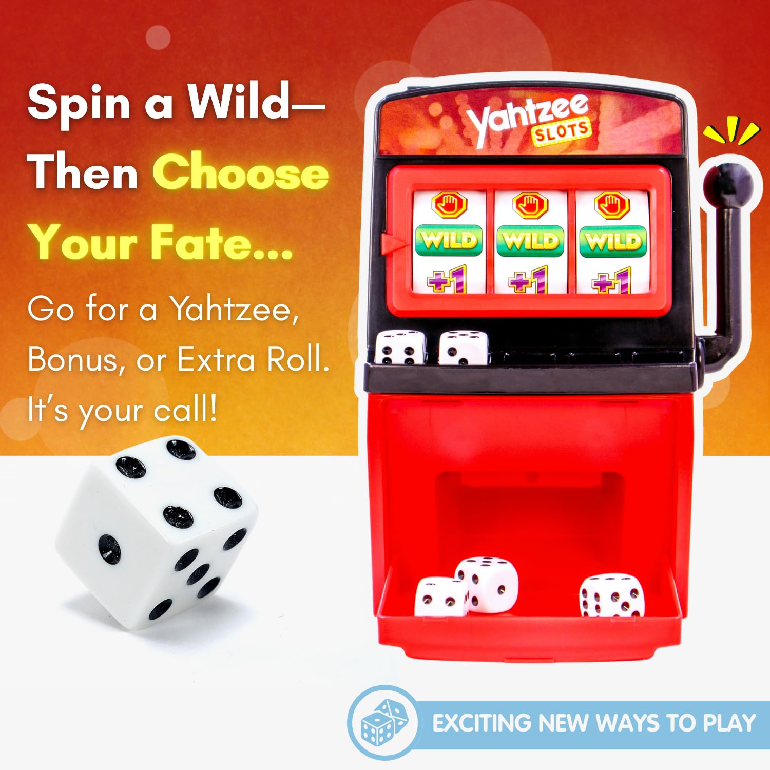 Joy for All Yahtzee Slots Game slot machine bonus spin adds excitement and rewards.