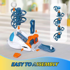 JOY SPOT! Durable plastic withstands active indoor and outdoor use.