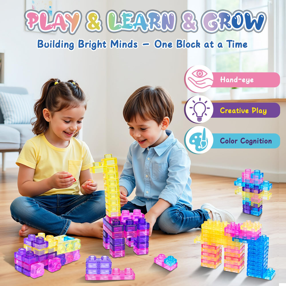 JOY SPOT! Portable 40-piece set, lightweight and travel-friendly for classrooms and homes.