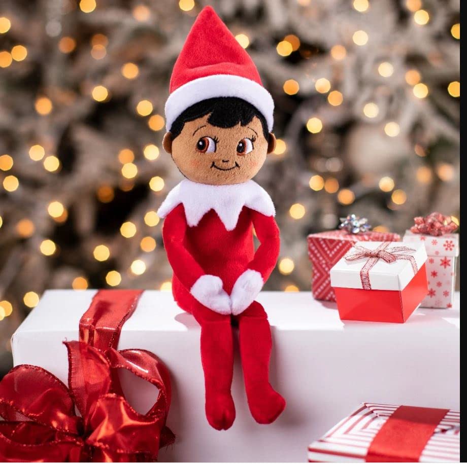 Joy Travel Bag included with Elf on the Shelf Plushee Pal snuggler for easy storage.