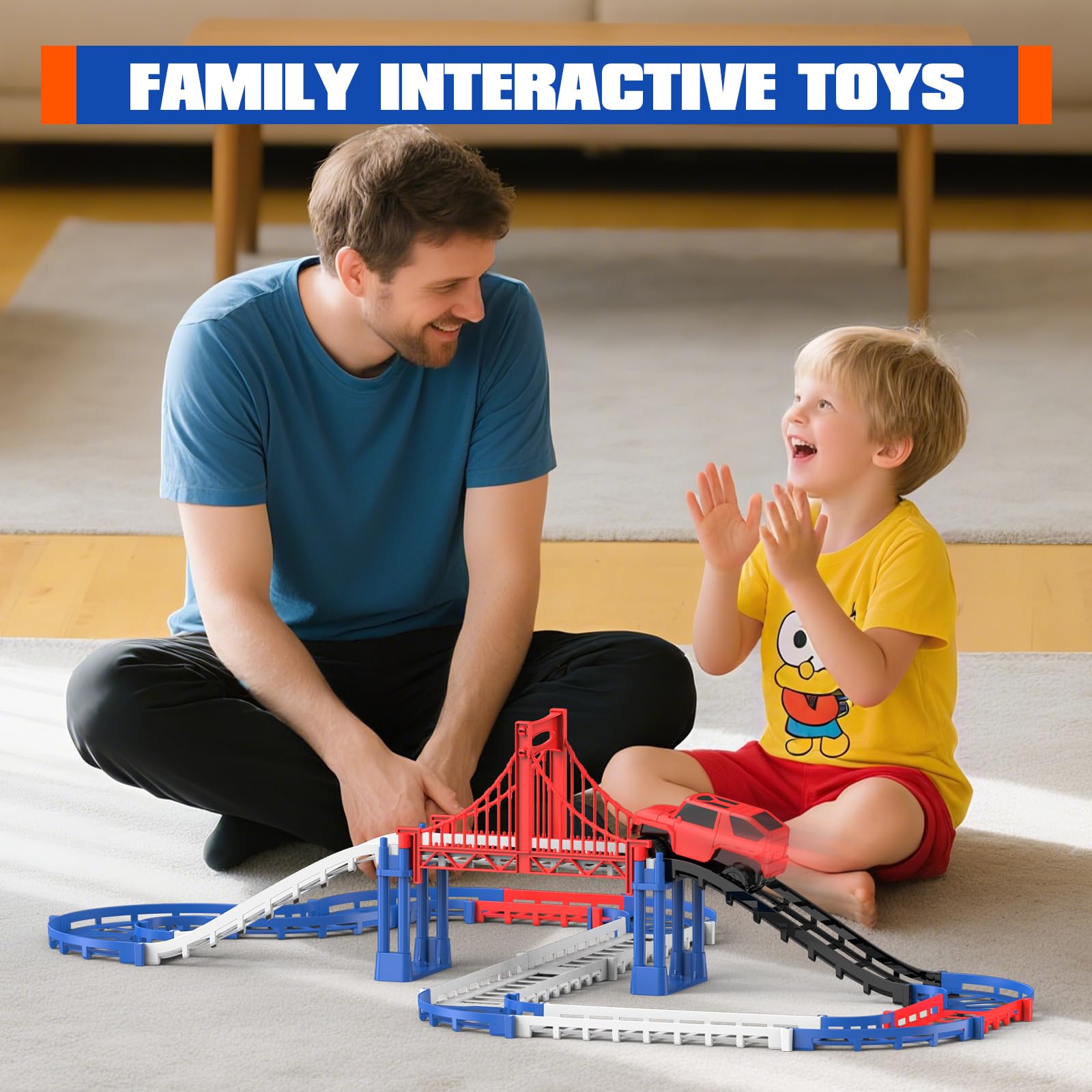 JOYBLI battery-powered car ready for interactive play with kids