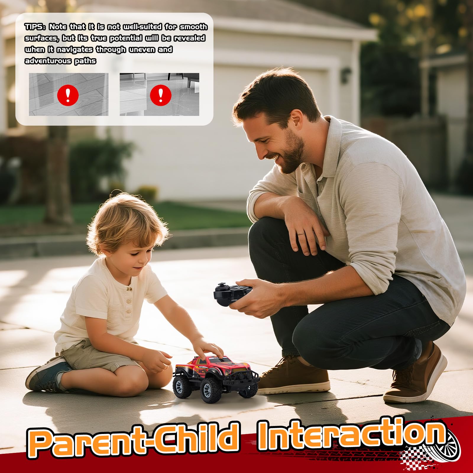 JOYBLI gift-ready remote control truck inspires imagination in kids.