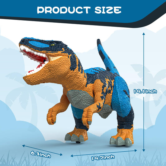 JOYBLI T-Rex with gliding wheels for smooth indoor adventures