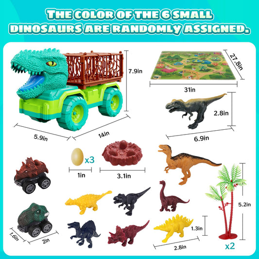 JoyBuilders eight dinosaur figures fuel storytelling and motor skill practice