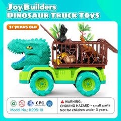 JoyBuilders pull-back cars add fast-paced action for adventurous play