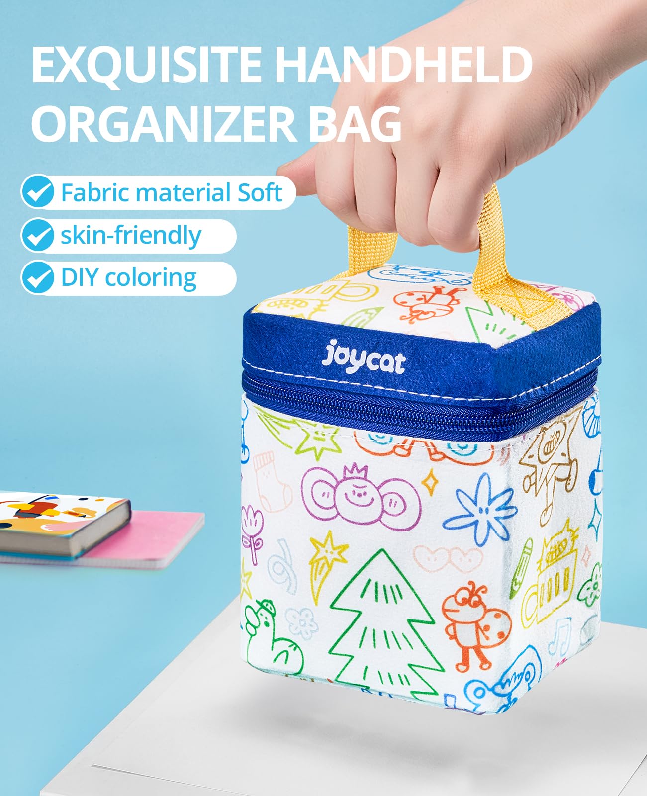 JoyCat vibrant 30-color marker set for coloring books and crafts