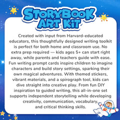 JoyCat Adventure Storybook Art Kit pencil markers set for vibrant illustrations.