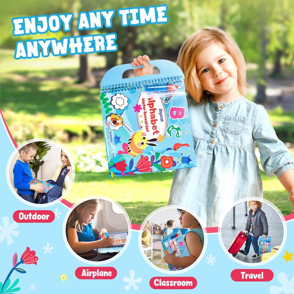 JoyCat carrying handle helps toddlers stay organized during trips.