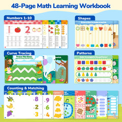 JoyCat counting and matching page encourages early math practice