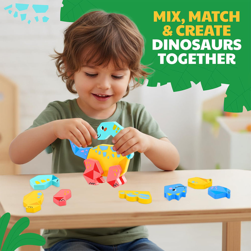 JoyCat snap-system with colorful pieces for creative play